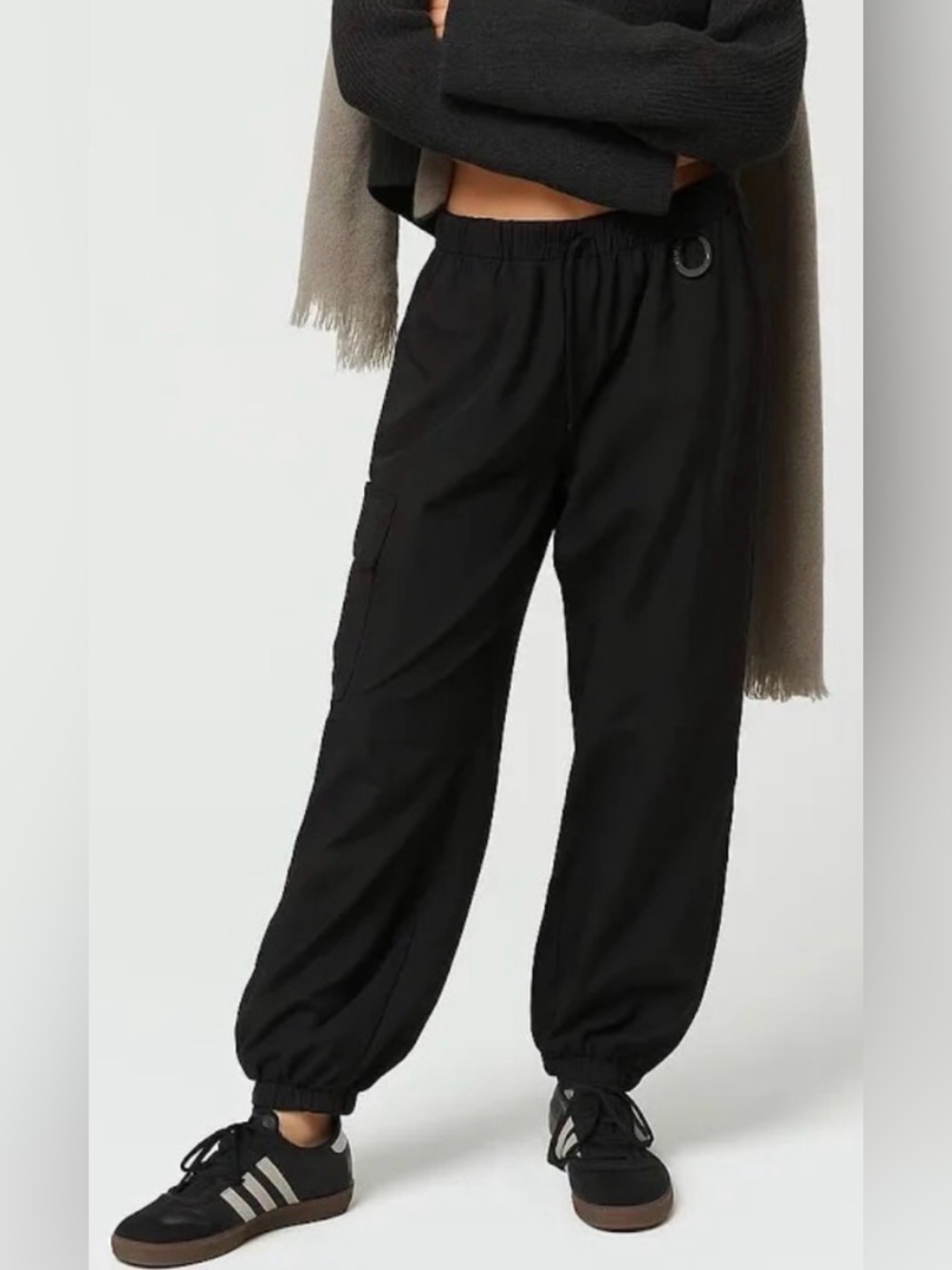 Urban Outfitters Jana Nylon Balloon Cargo Pant